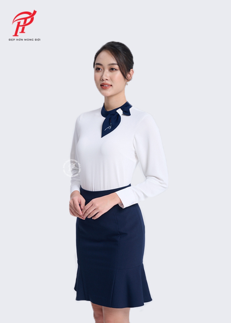 Mẫu áo sơ mi nữ Hàn Quốc dịu dàng, thanh lịch và phù hợp với mọi hoàn cảnh