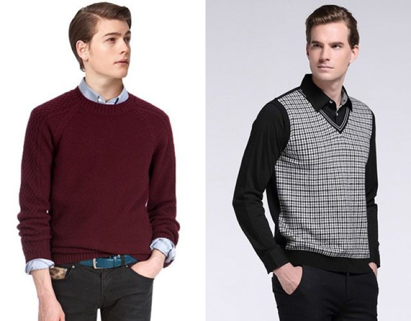 Mang đậm phong cách cổ điển với áo sơ mi mix cùng áo gile