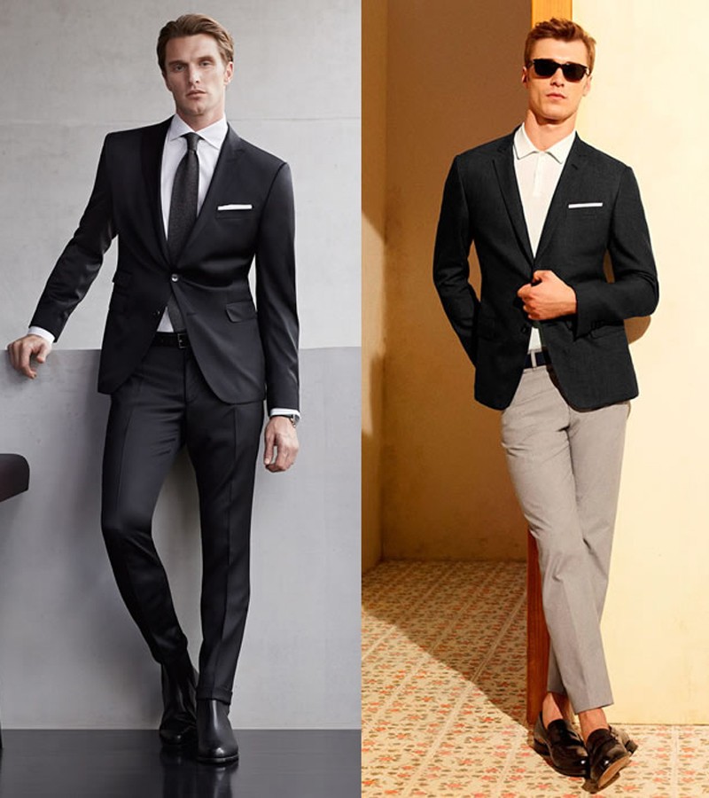 Phối đồ theo phong cách vintage nam với giày loafers và vest