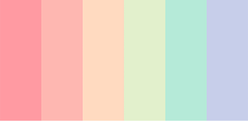 Màu pastel là một trong những tone màu được ưa chuộng hiện nay