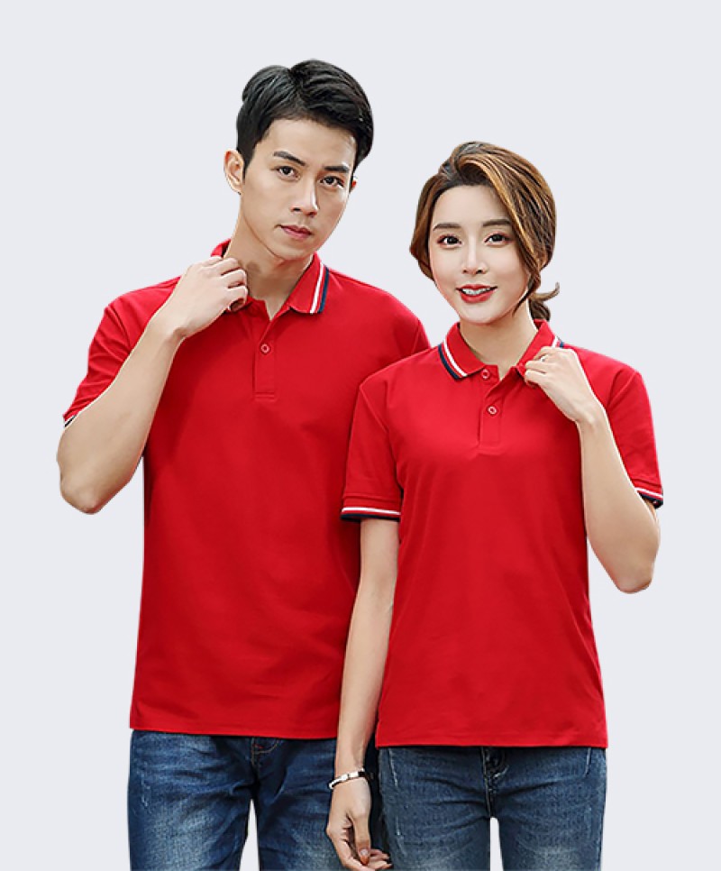 Pastel đỏ nổi bật nhưng vẫn dịu mắt, được lựa chọn để thiết kế áo polo, áo thun