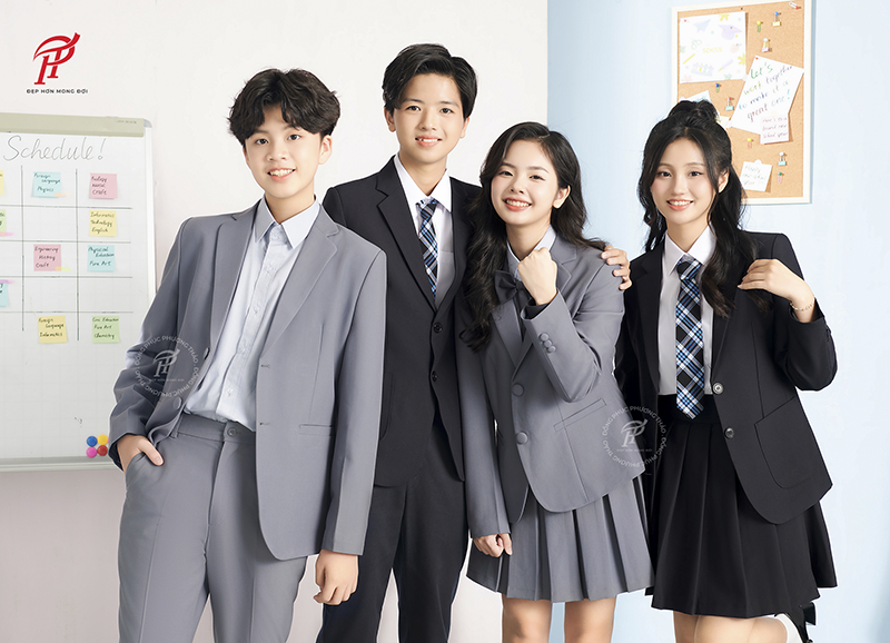 Kiểu dáng và mẫu mã đồng phục học sinh cũng là yếu tố không thể bỏ qua