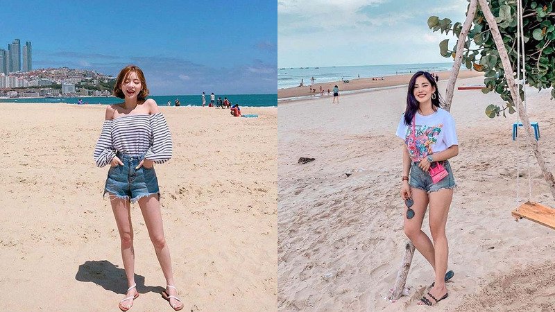 Áo croptop phối quần short – Trẻ trung, cá tính, dễ hoạt động