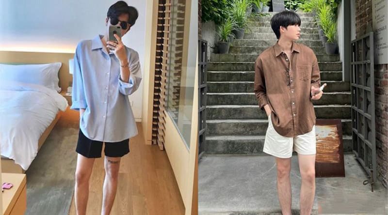 Áo sơ mi đi biển – Phong cách lãng tử, cá tính