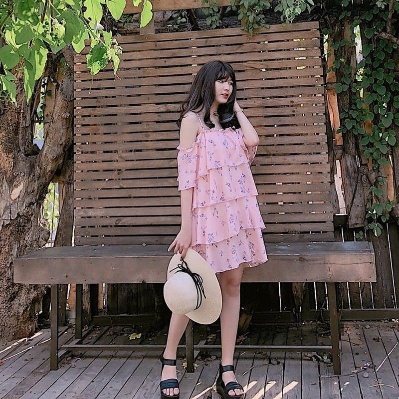 Đầm babydoll, váy xòe xếp tầng - “Cứu cánh” cho vòng 2 và đùi to