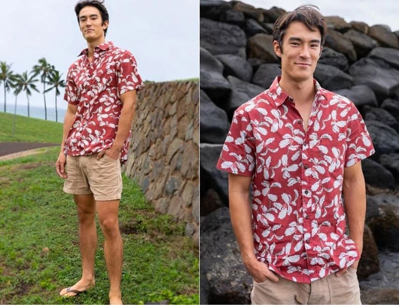 Phối áo sơ mi Hawaii với quần short – Combo quốc dân cho mọi giới