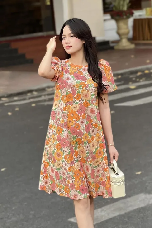 Váy suông rộng