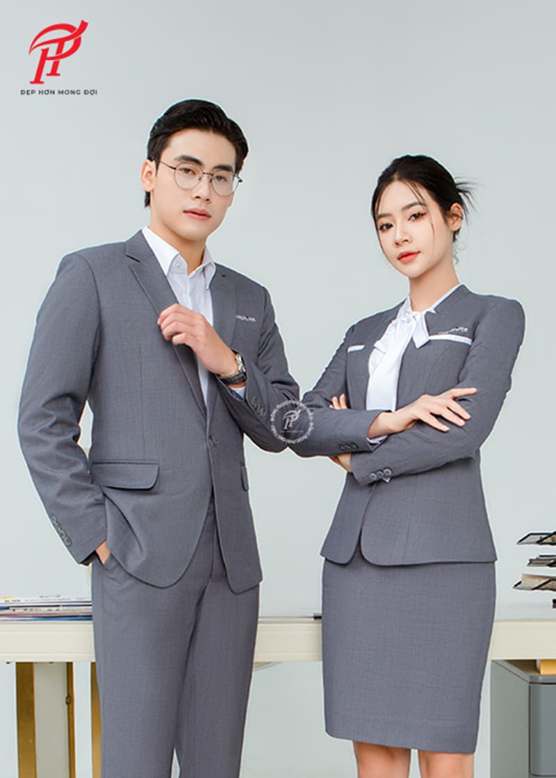 Mẫu đồng phục vest