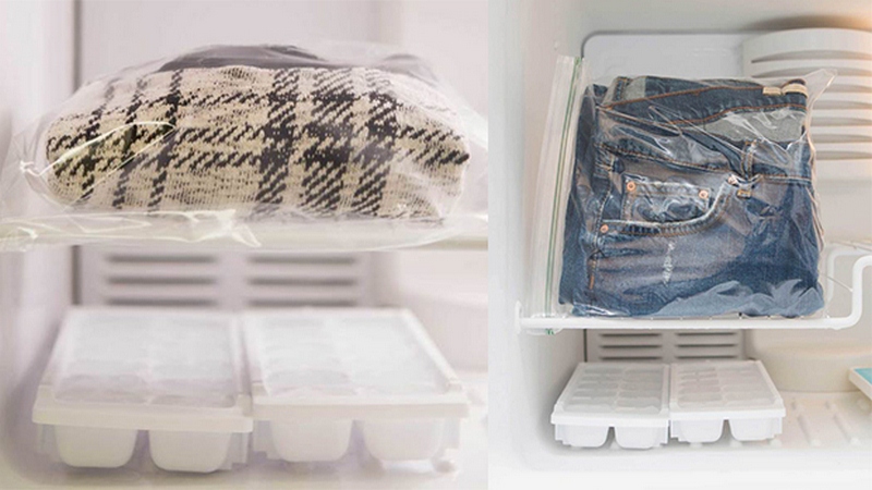 Để quần áo vào tủ lạnh giúp giữ màu bền hơn
