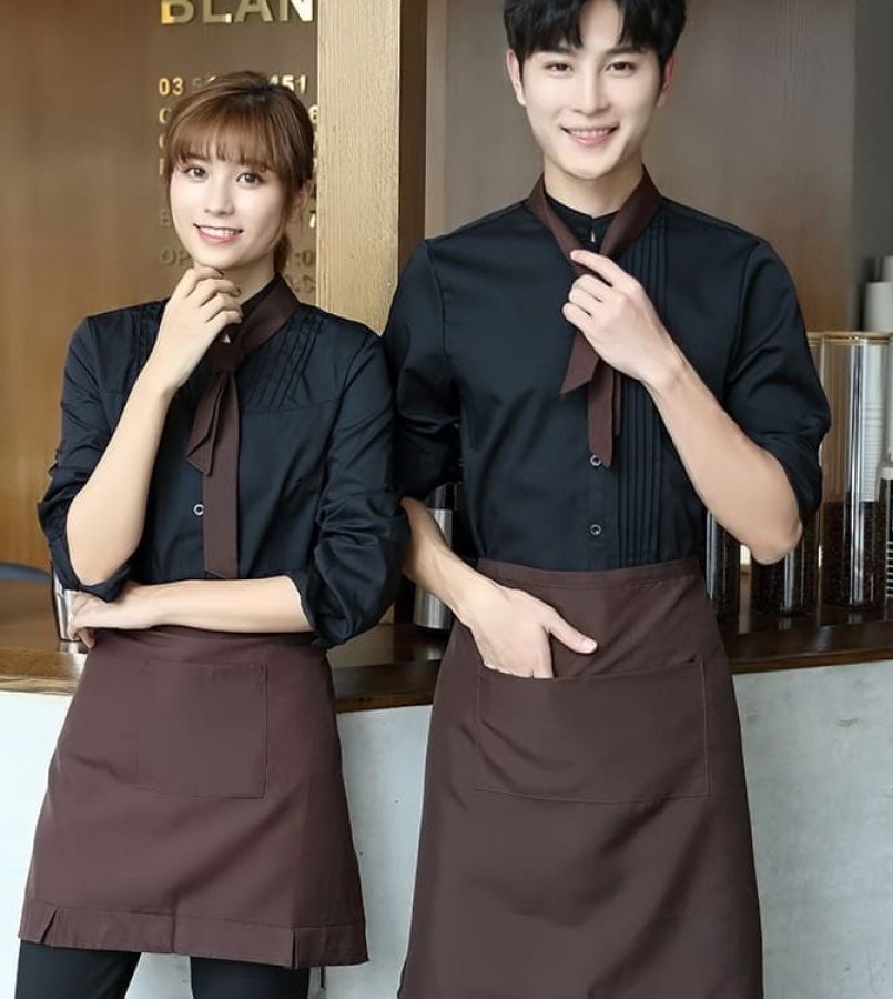 Mẫu đồng phục bếp trong một khách sạn Hàn Quốc