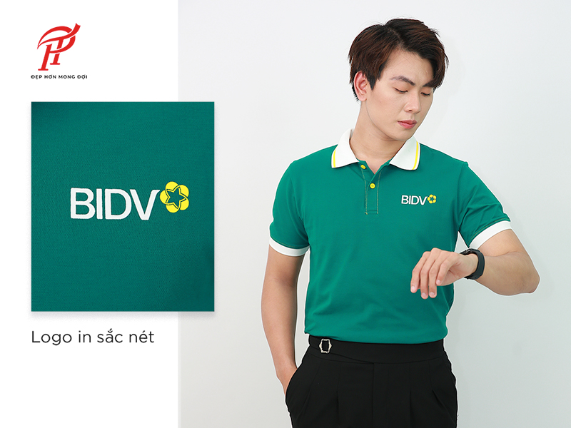 Logo BIDV in công nghệ hiện đại đẹp sắc nét.