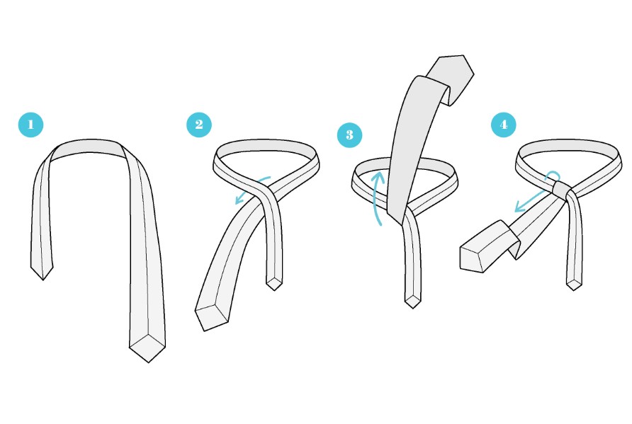 Cách thắt cà vạt sang trọng lịch lãm (Pratt Knot).