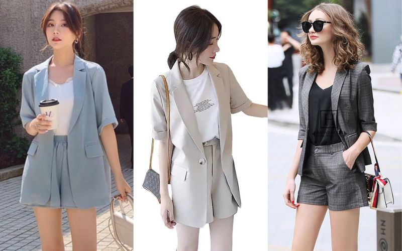 Thiết kế set vest thanh lịch cho mùa hè