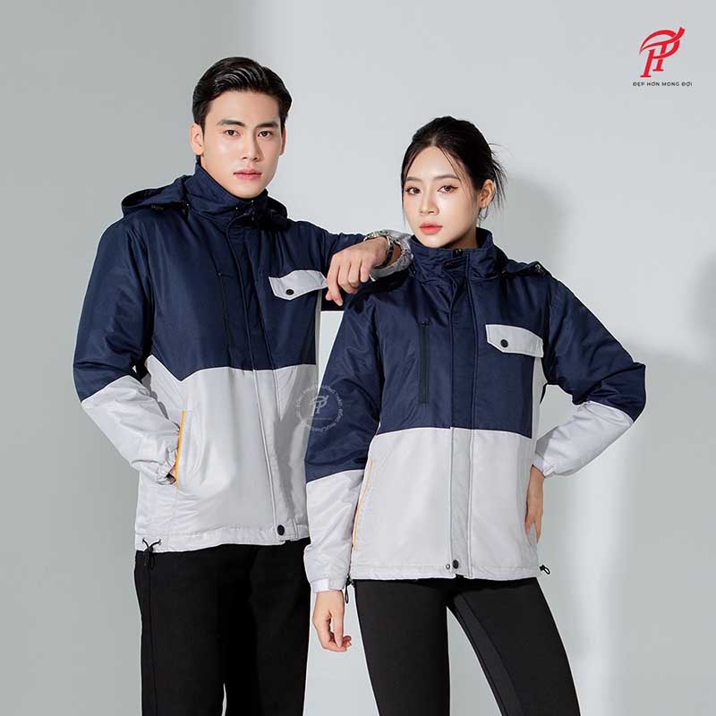 Áo khoác đồng phục mùa đông dành cho nam, nữ