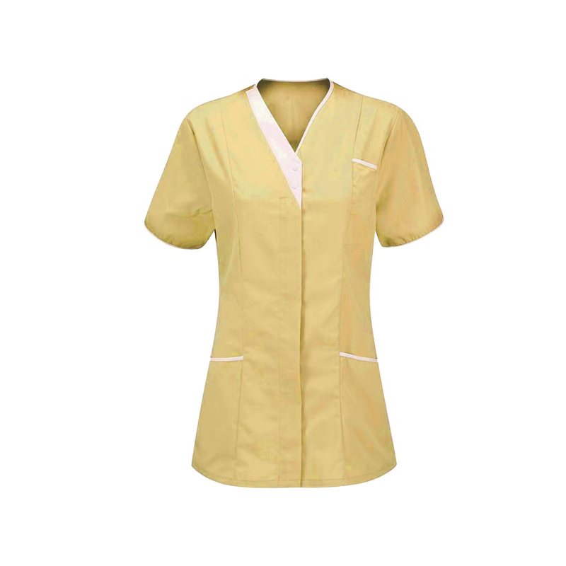 Set spa vàng ánh kim phối viền trắng, đẳng cấp cao cấp