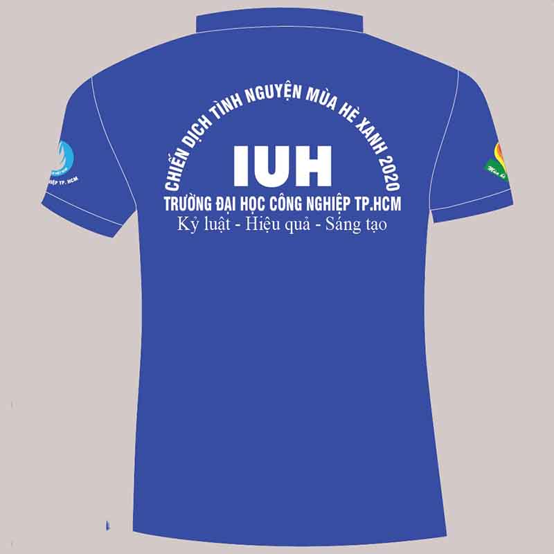 Đồng phục áo sinh viên tình nguyện IUH