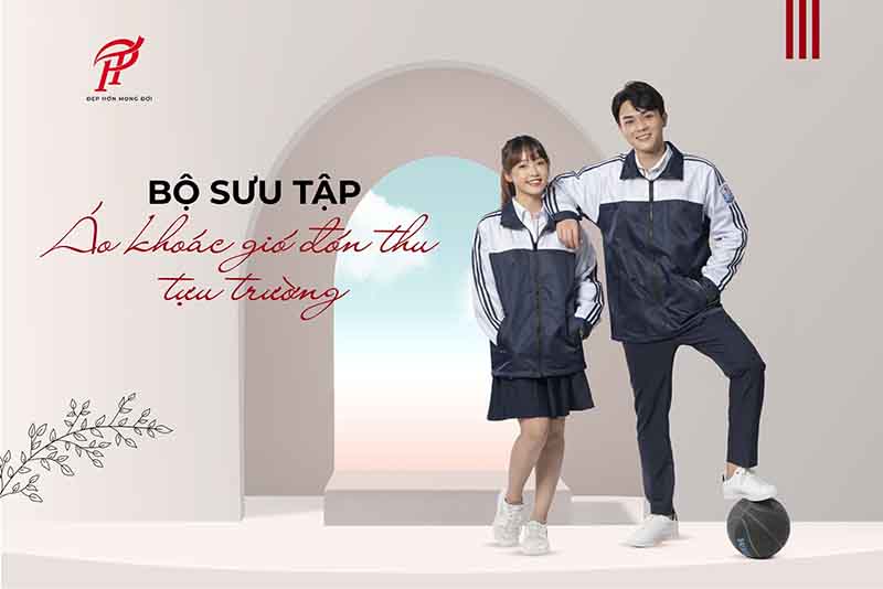 Áo khoác gió thiết kế nhẹ nhàng, khả năng chống nước, chống gió tốt