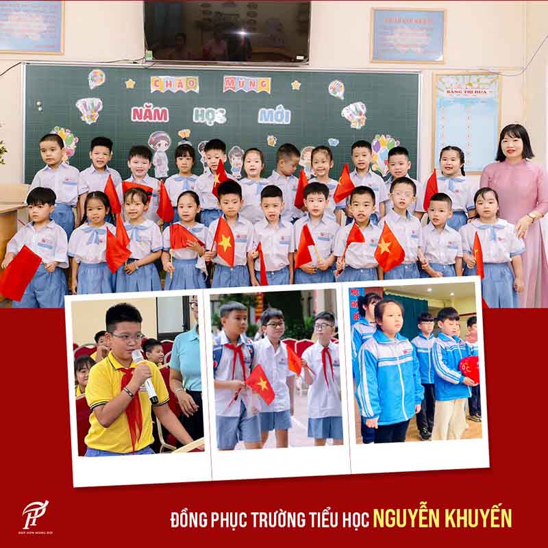 Đồng phục Trường Tiểu học Nguyễn Khuyến