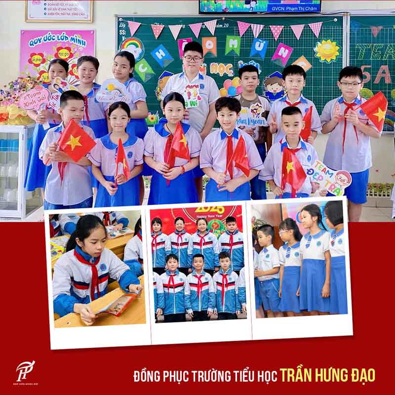 Đồng phục Trường Tiểu học Trần Hưng Đạo