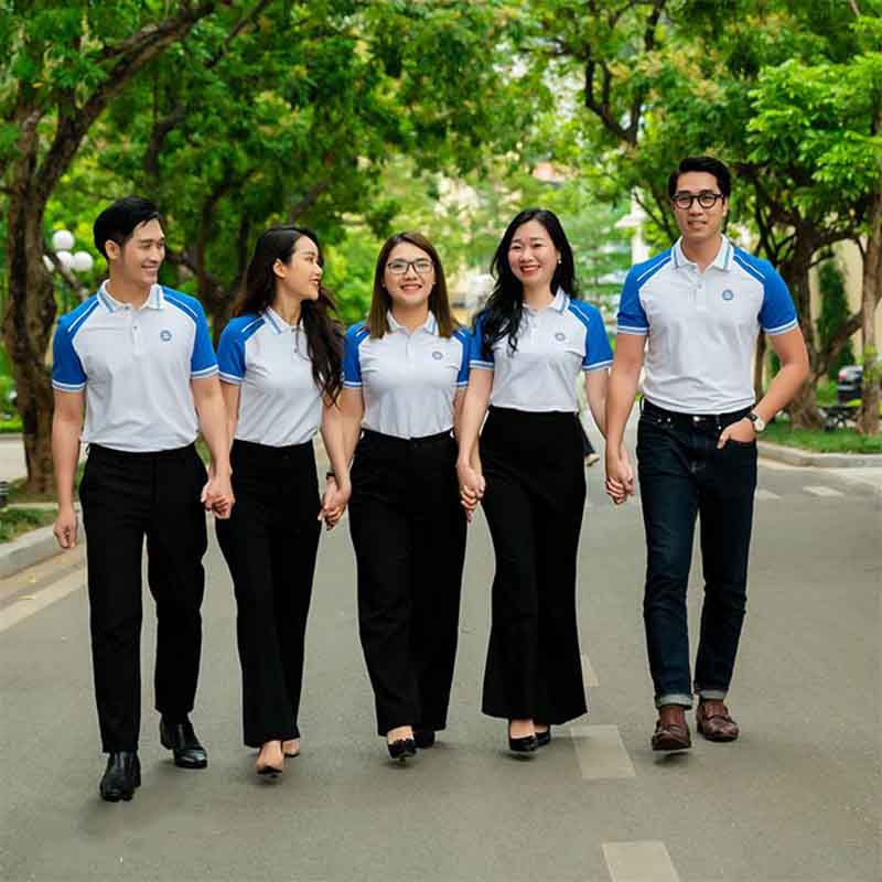 Mẫu áo đồng phục họp lớp thanh lịch, sang trọng
