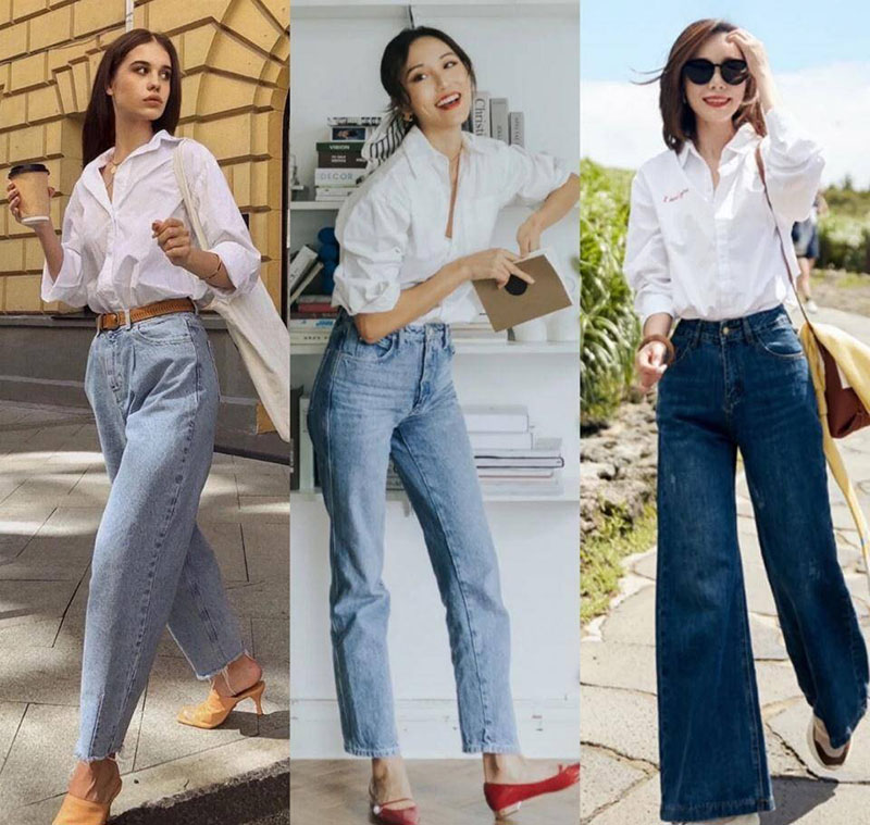 Có thể kết hợp trang phục với sneaker, slip-on hoặc sandal đế bệt để tạo sự thoải mái