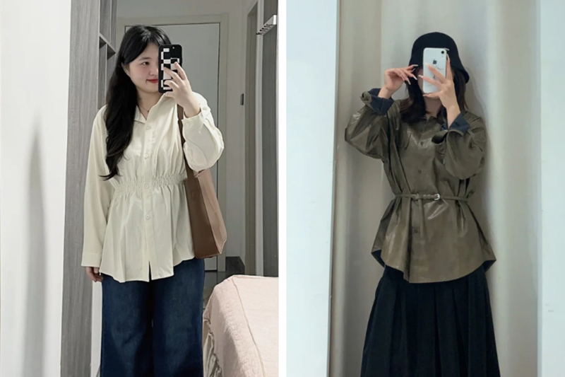 Kiểu áo peplum giúp các nàng trở nên thon gọn hơn