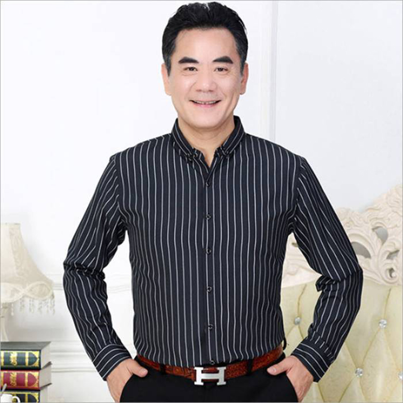 Mẫu áo sơ mi nam trung niên cho người thấp lùn