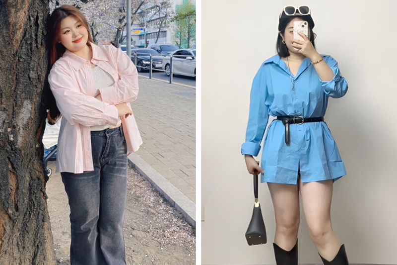 Áo sơ mi oversize luôn được yêu thích