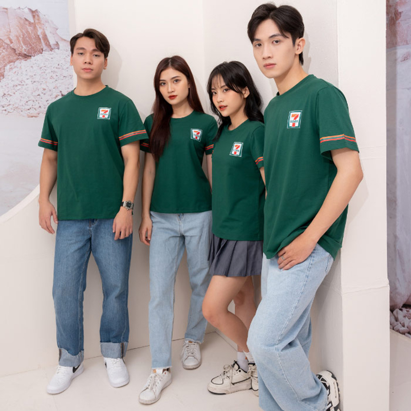 Đồng phục cho nhân viên cửa hàng tiện lợi 7 Eleven