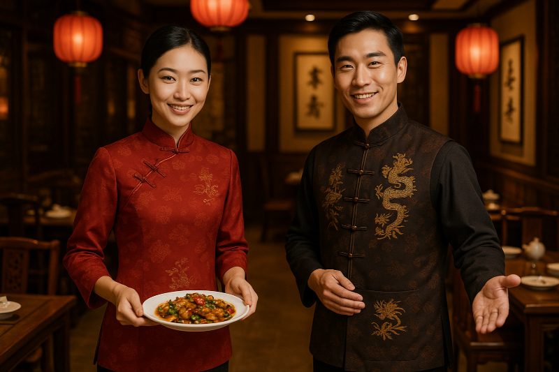 Phong cách nhà hàng Trung Hoa