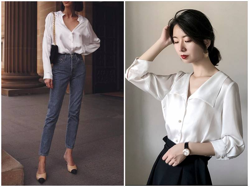 Áo sơ mi chất liệu mềm mại