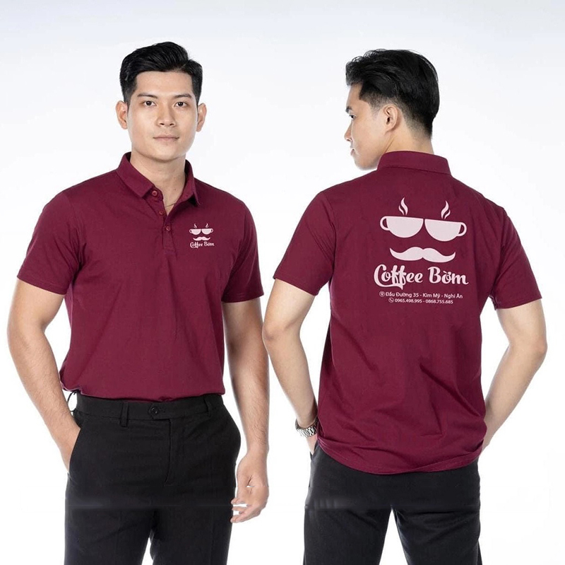 Đồng phục màu đỏ đô / Đỏ mận