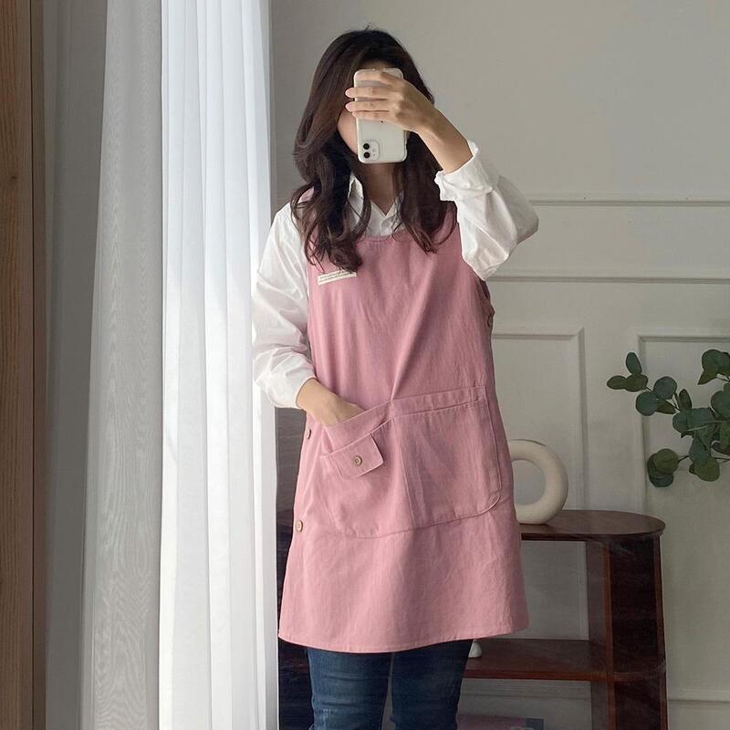 Mẫu đồng phục tạp dề trơn dễ sử dụng