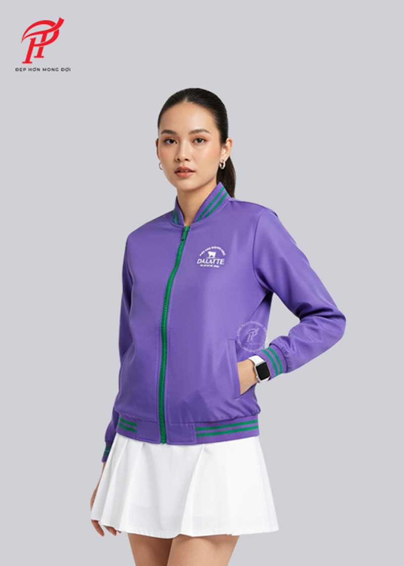 Mẫu áo khoác bomber cho học sinh