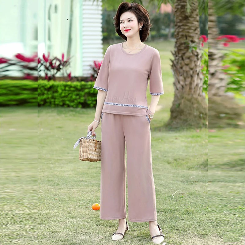 Quần ống đứng thoải mái