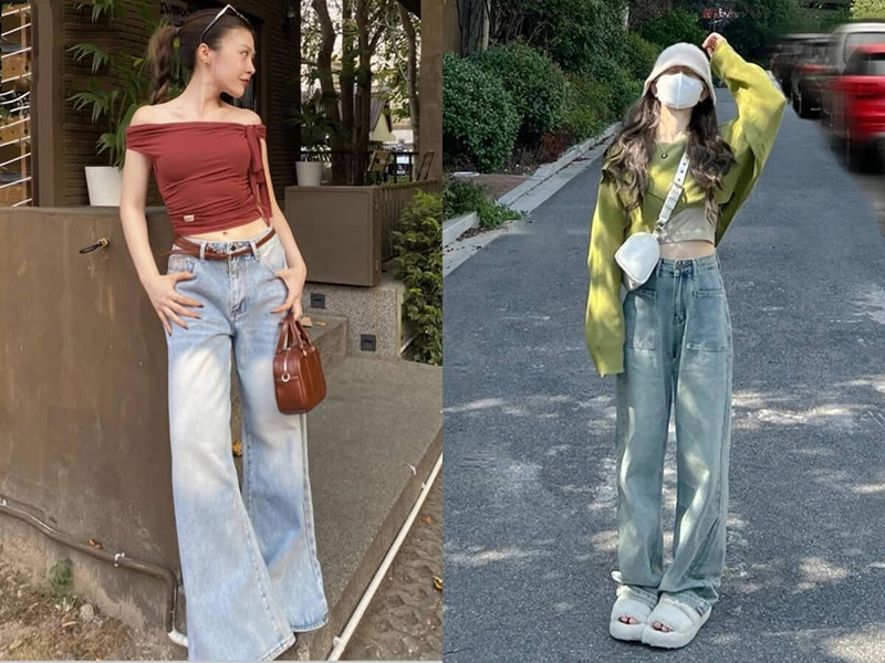 Denim có thể kết hợp với mọi màu sắc