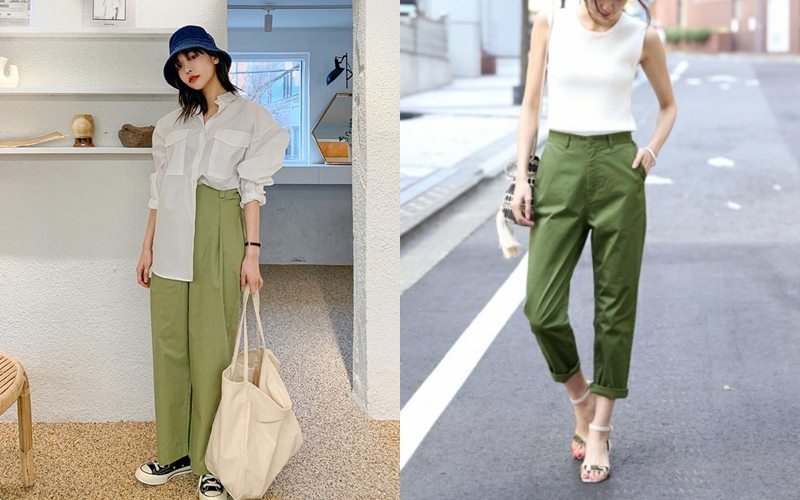 Tinh khôi và thanh lịch với áo màu trắng
