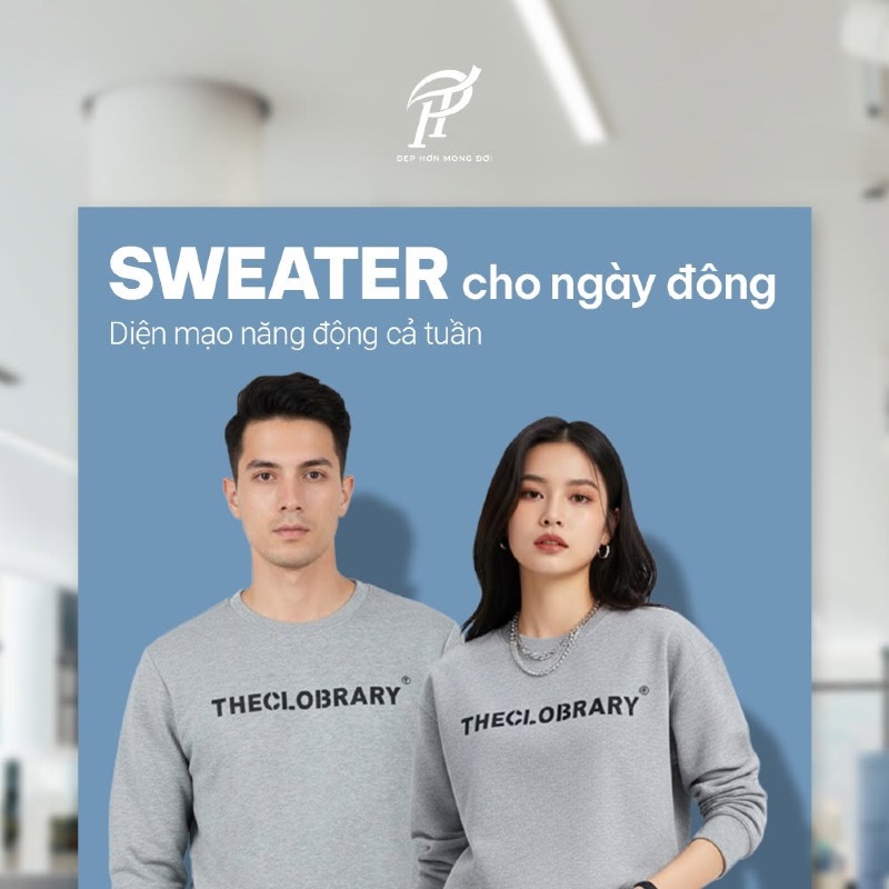 Áo sweater cho mùa đông