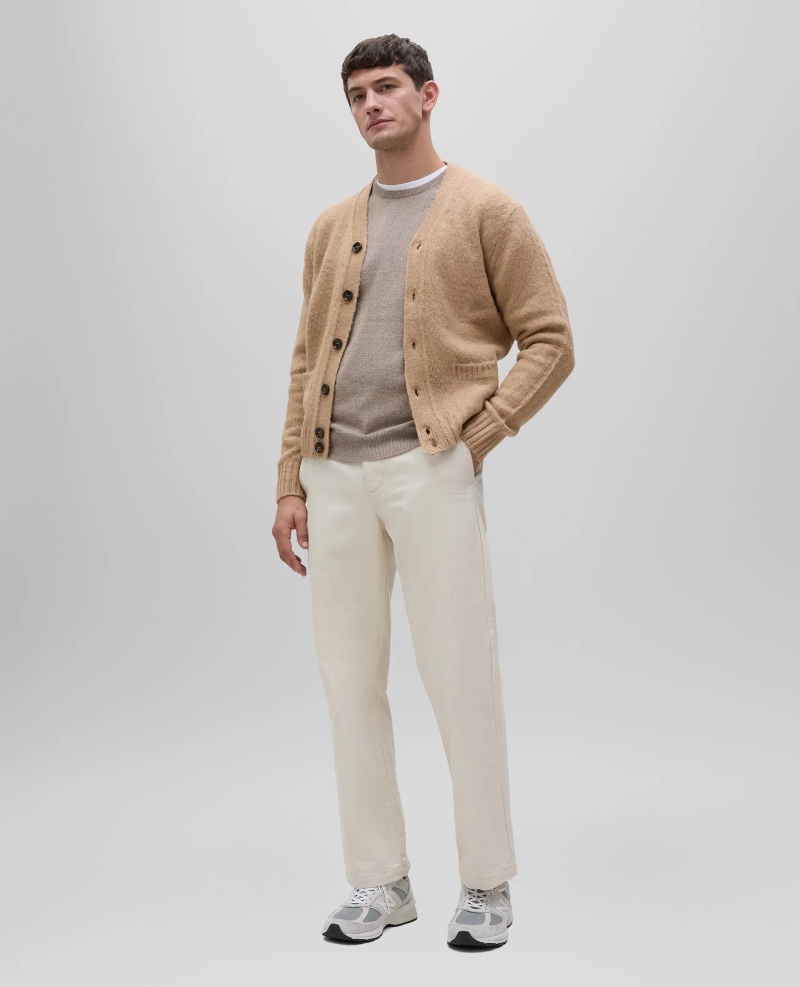 Outfit màu be cho nam